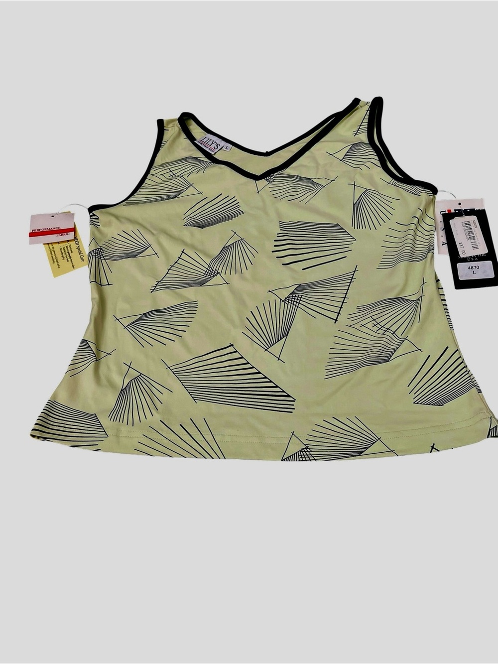 Lily’s Of Beverly Hills Tennis Top Activewear Vintage NWT Activewear please read